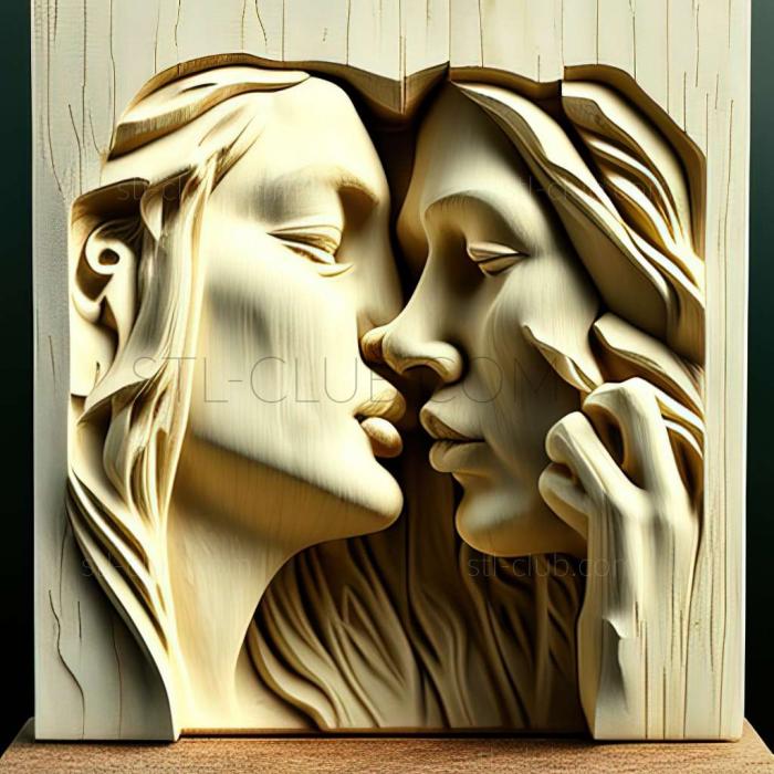 3D model Kiss (STL)